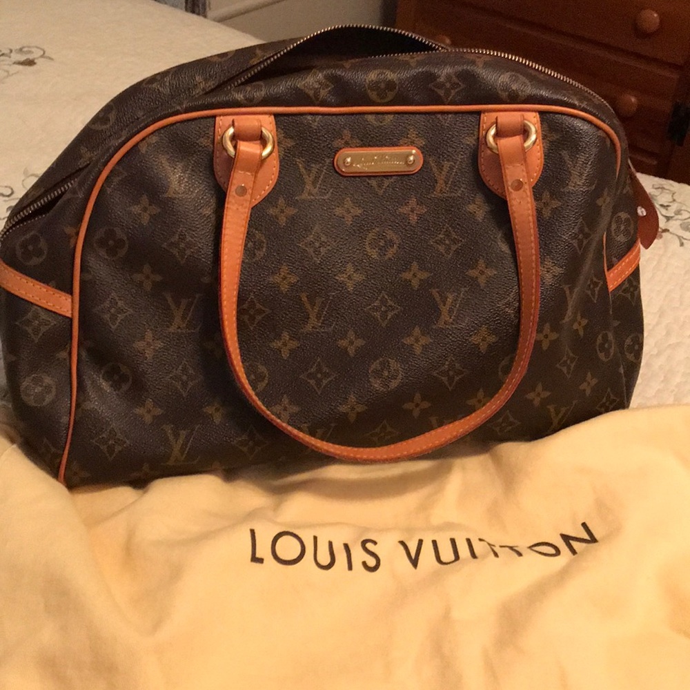 LOUIS VUITTON Monogram Montorgueil GM